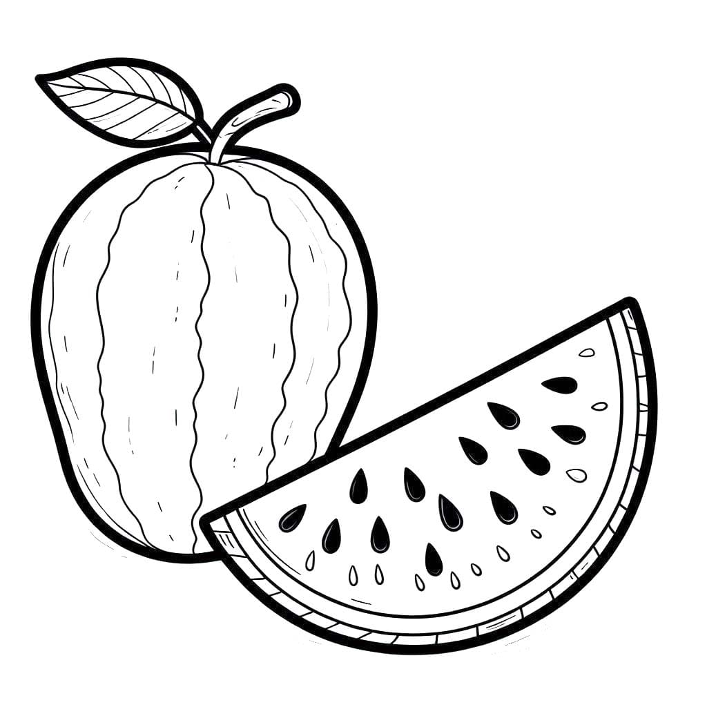 Desenhos de Frutas 2 para colorir
