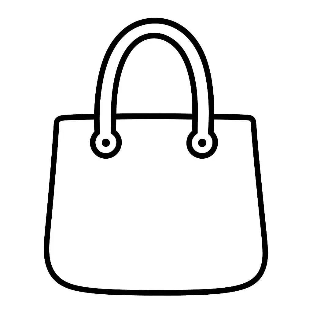 Desenhos de Imagem Bolsa impressão gratuita para colorir