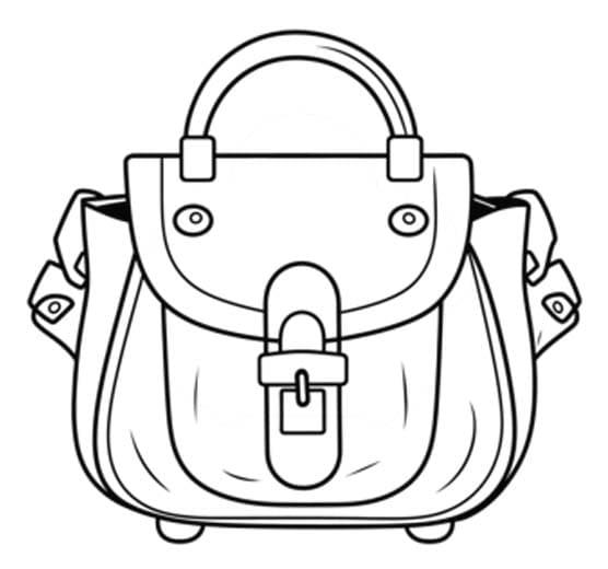 Desenhos de Imagem Bolsa para colorir