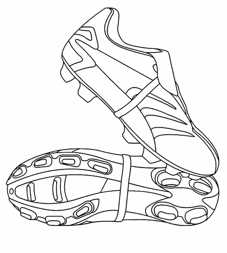 Desenhos de Imagem Chuteiras para colorir