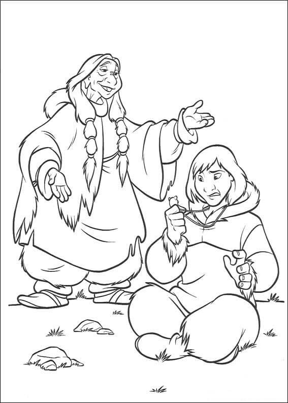 Desenhos de Irmão Urso - Página 18 para colorir