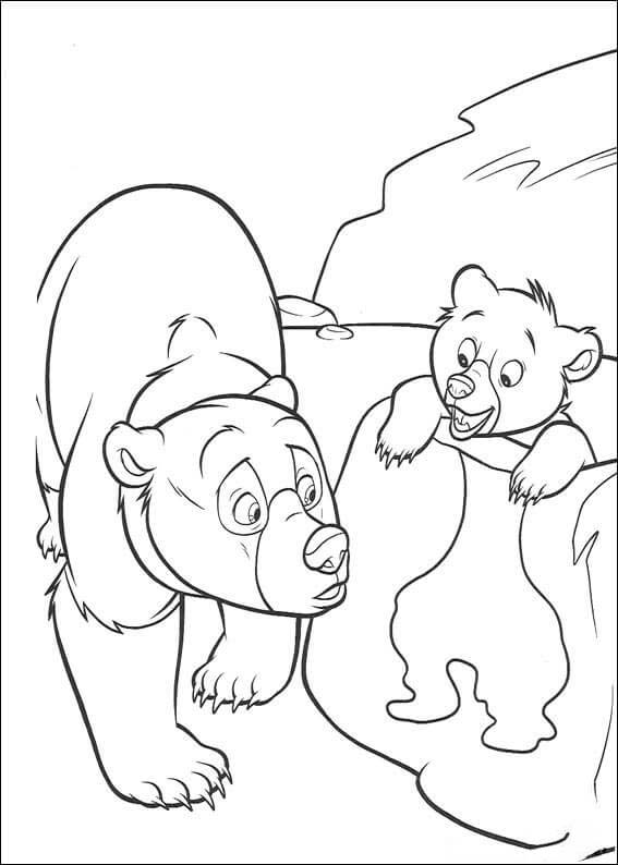 Irmão Urso – Página 3 para colorir