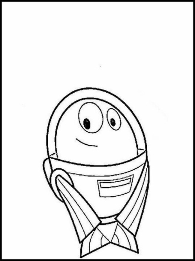 Desenhos de Peixonauta 7 para colorir