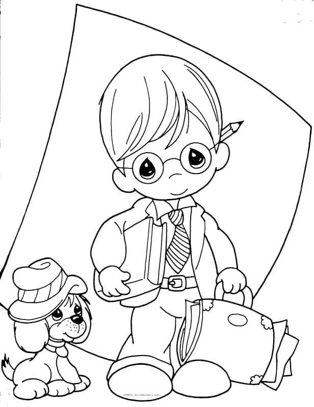 Desenhos de Professora imprimível para colorir