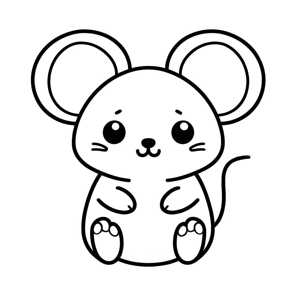 Desenhos de Rato gratuita para colorir