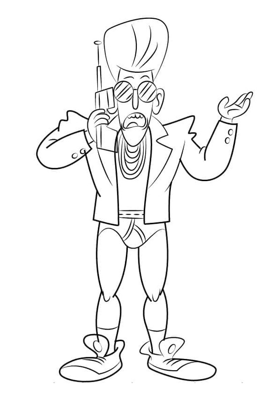 Desenhos de Titio Avô 1 para colorir