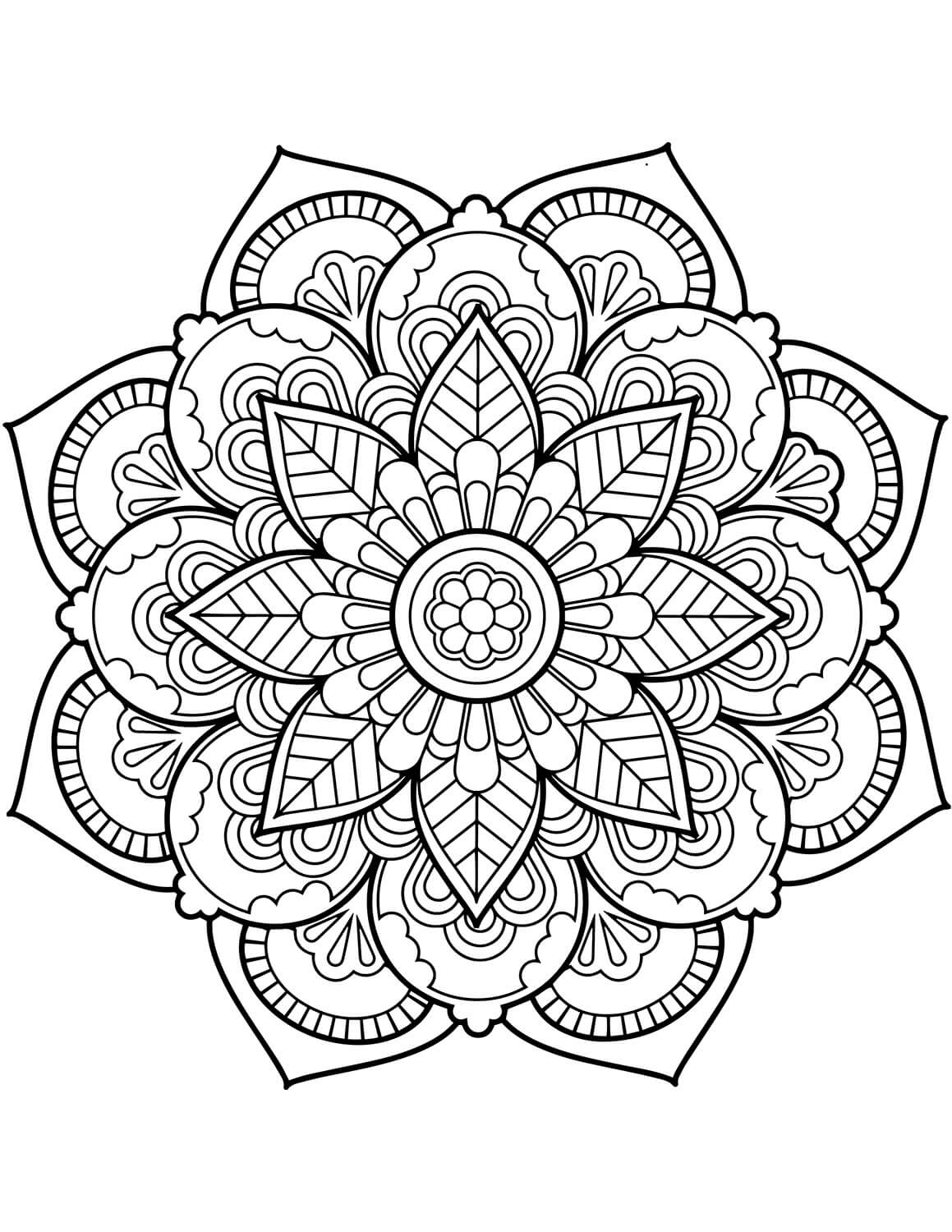 Awesome Flower Mandala