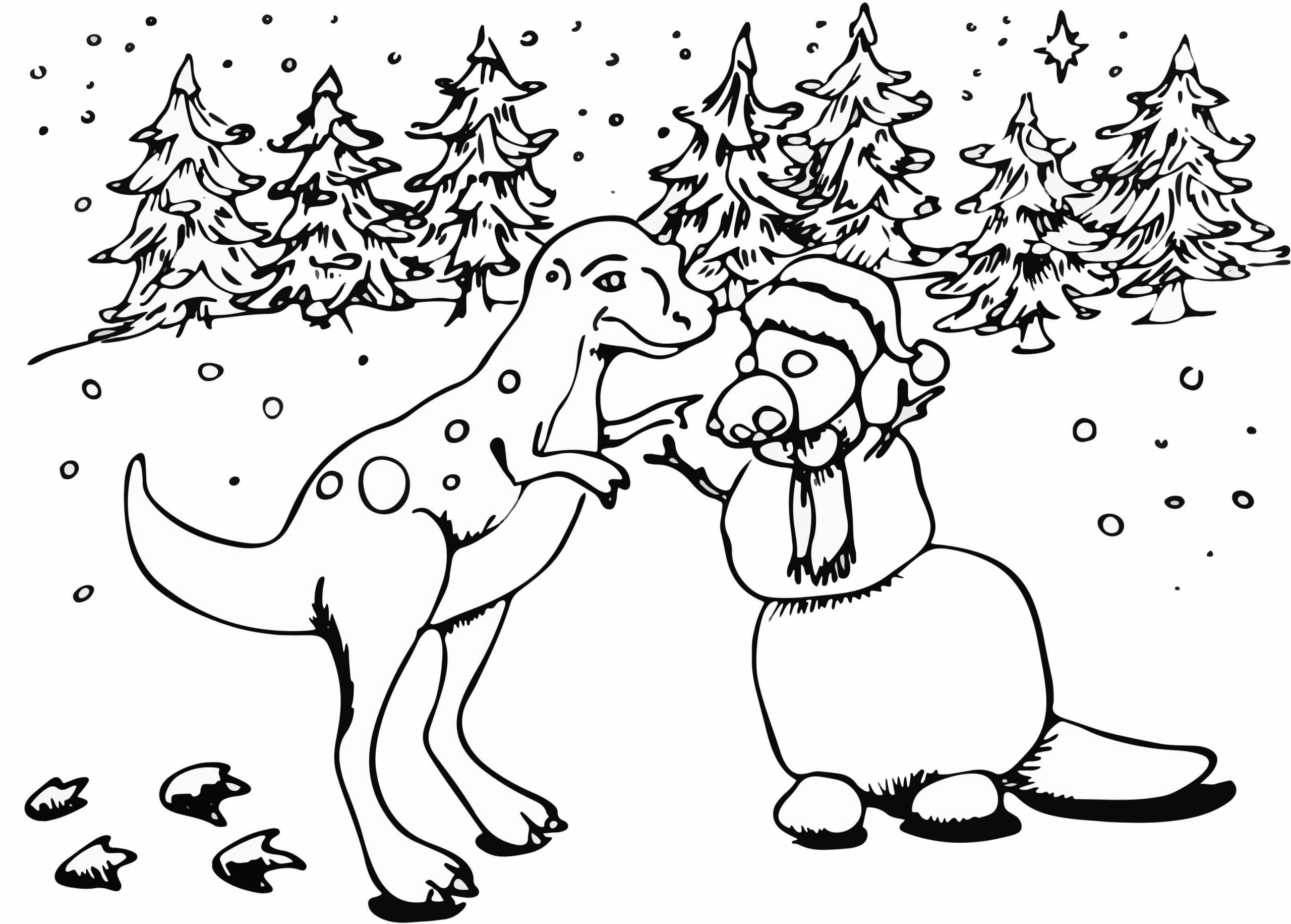 Drawing Dinosaur in Christmas