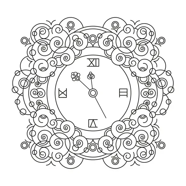 Clock Has A Lot of Patterns