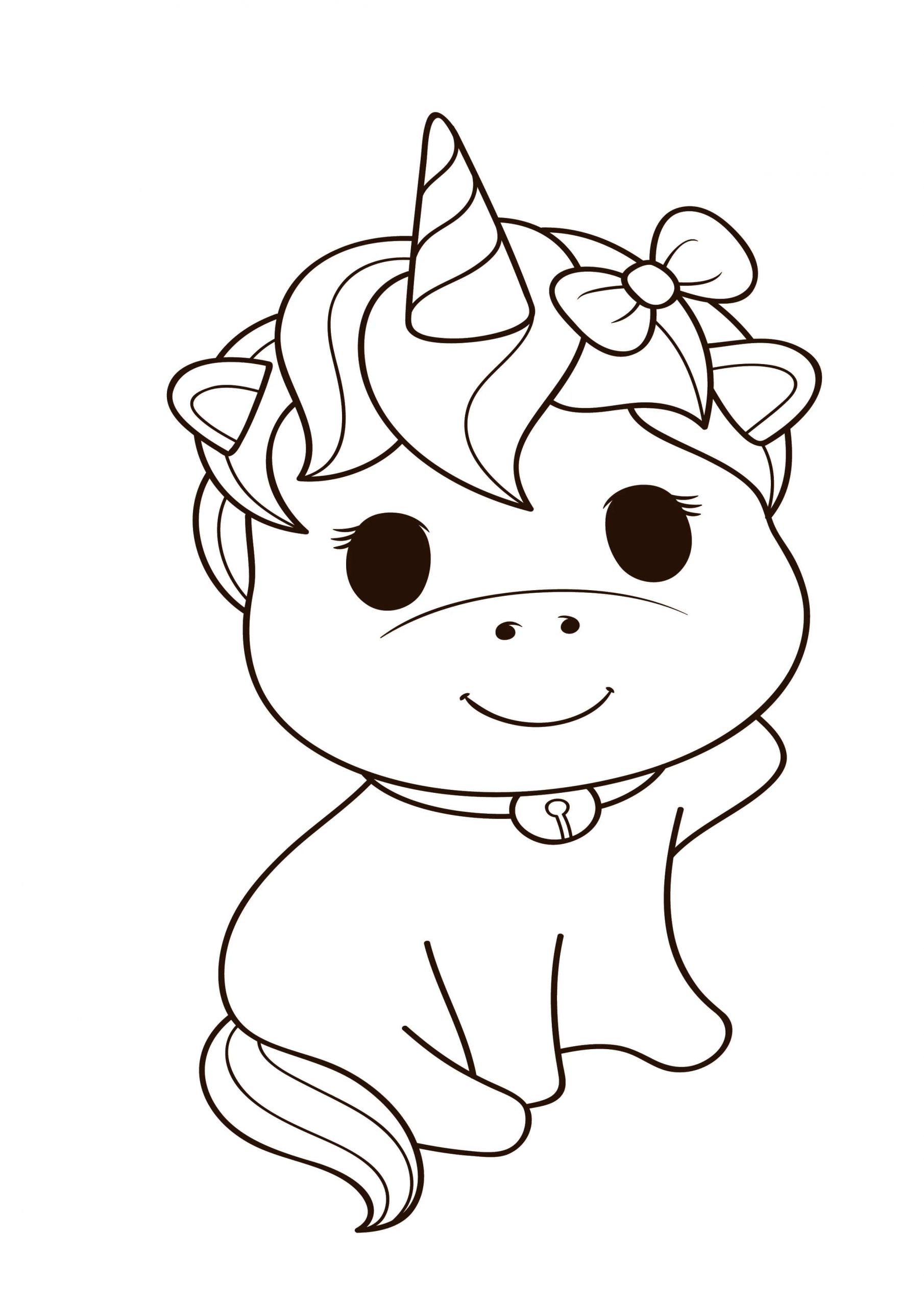 Cute Unicorn Smiling
