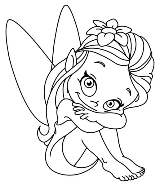 Little Fairy Sitting