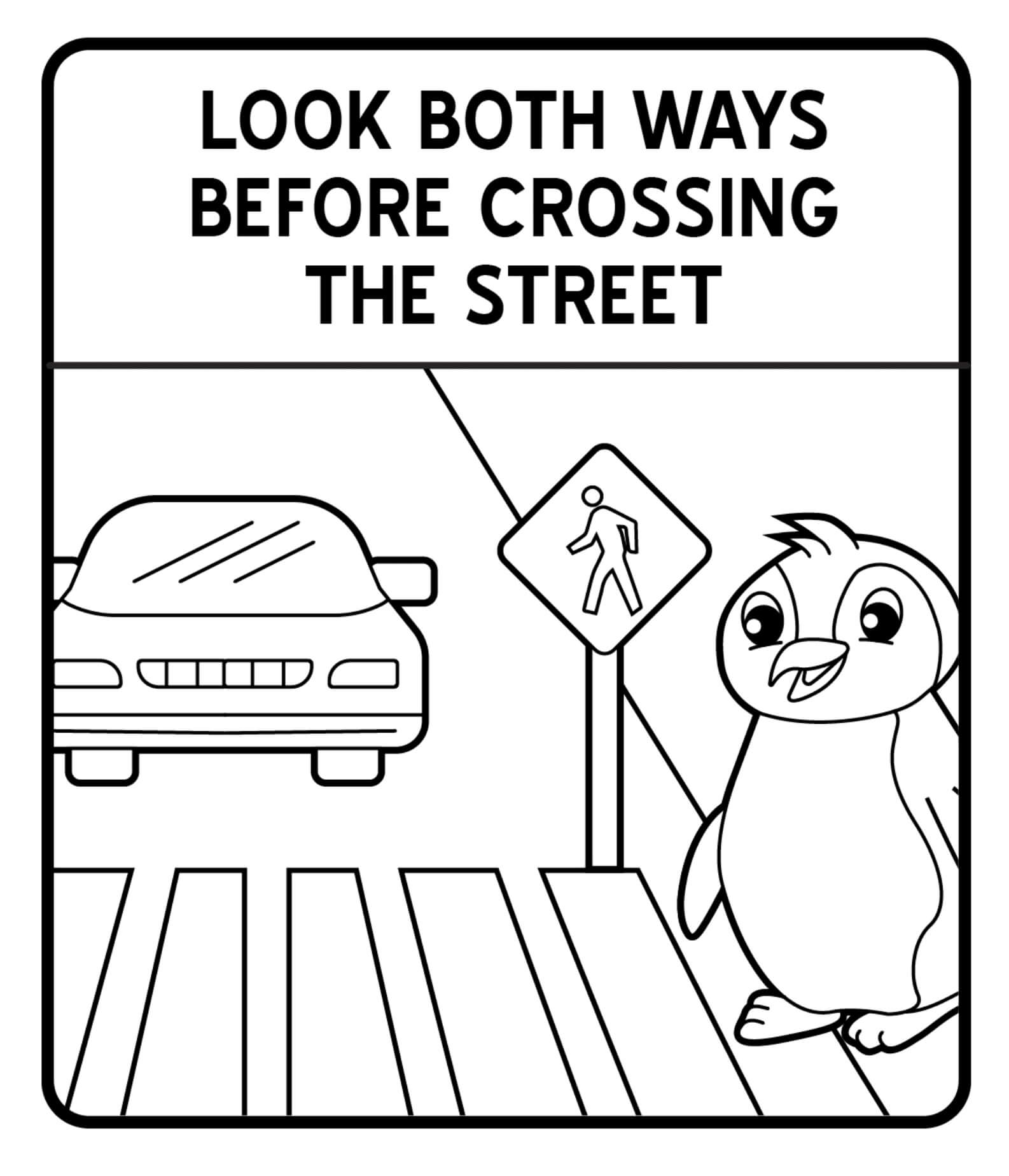 Penguins in Road and Street Safety