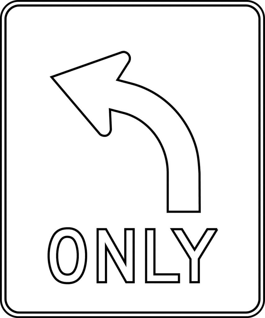 Street Sign in Road and Street Safety