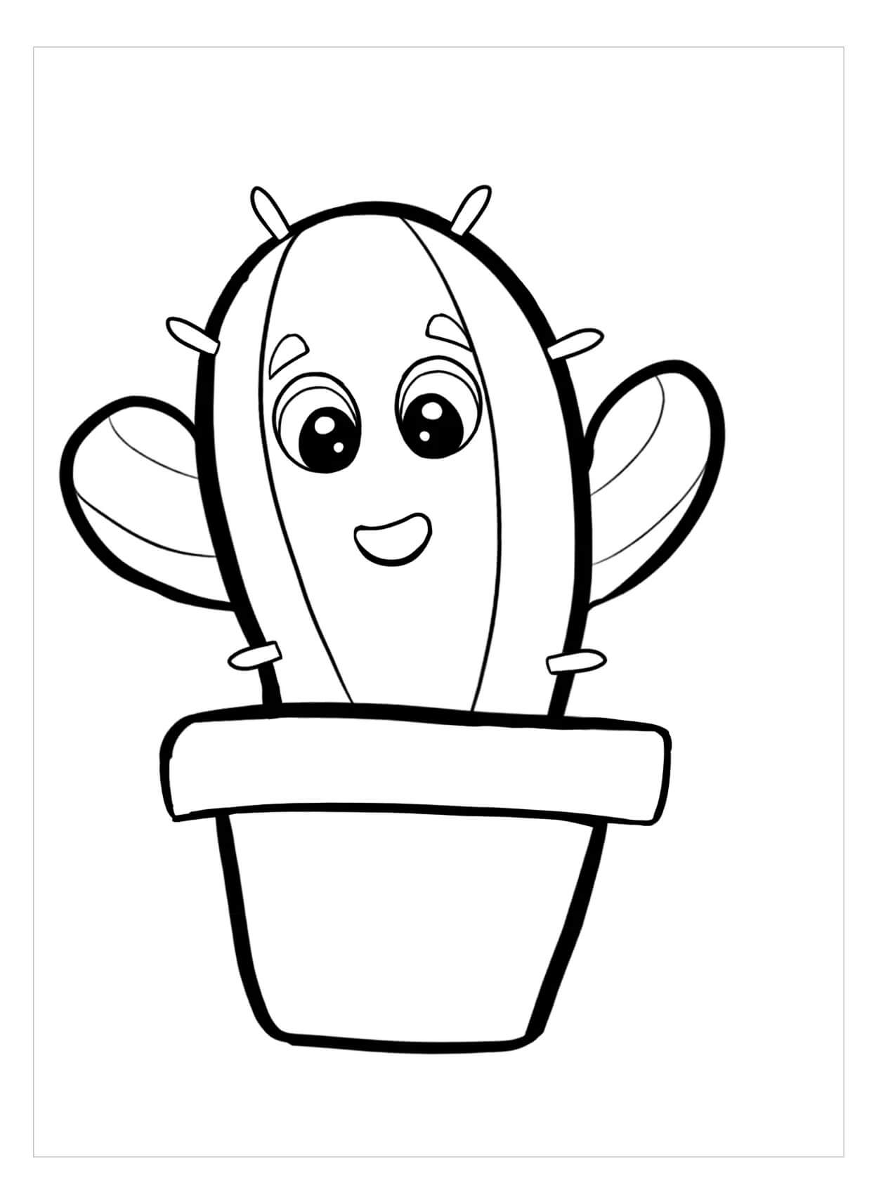 Sweet Potted Cactus