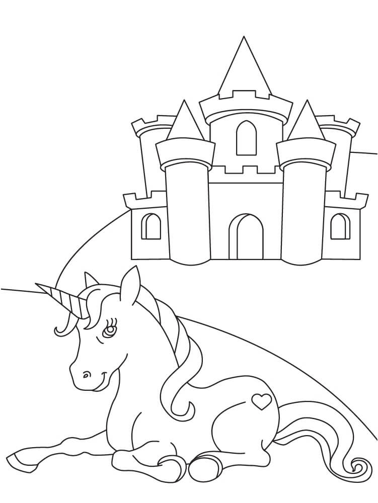 Unicorn and Castle