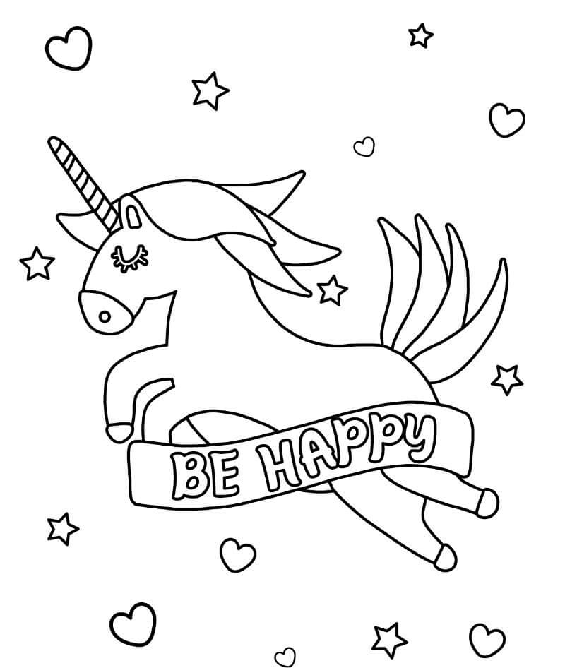 Unicorn Be Happy