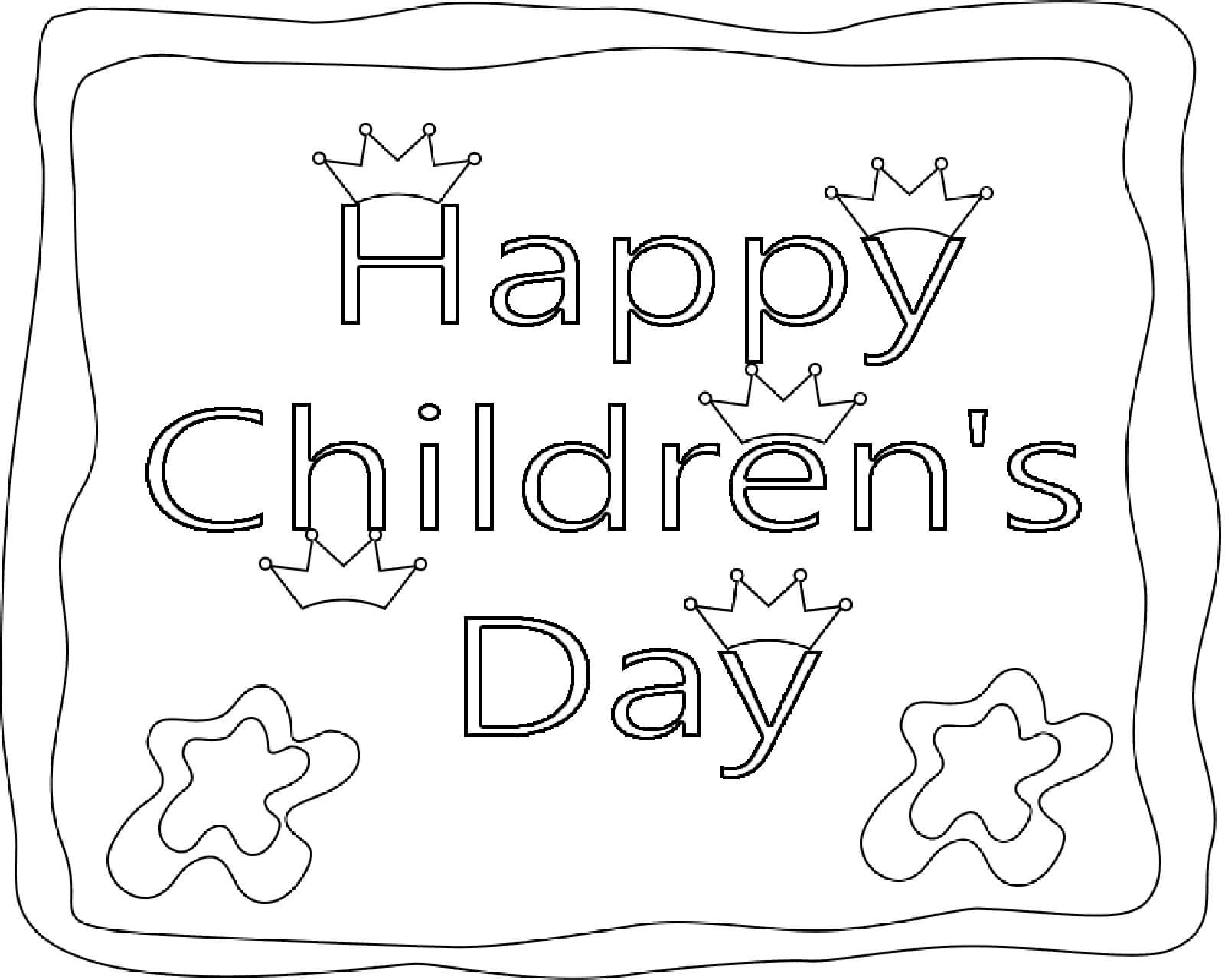 Drawing Black And White Children World Childrens Day Poster Design | PSD  Free Download - Pikbest