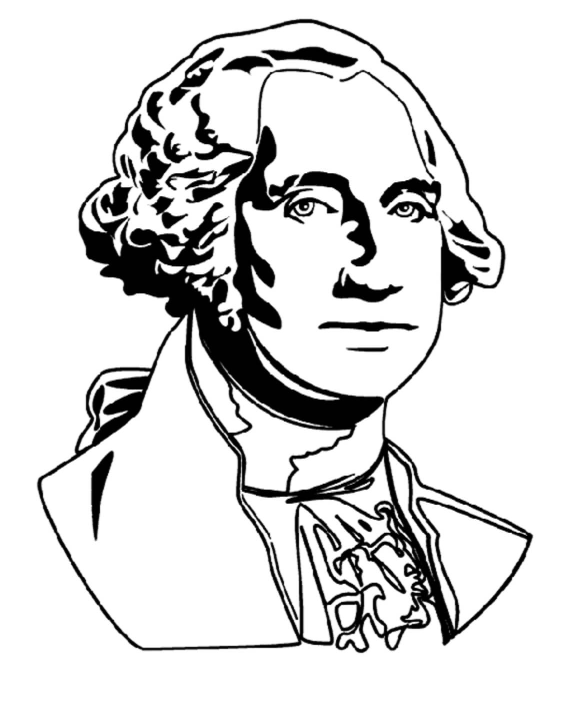 George Washington Symbol coloring page - Download, Print or Color ...