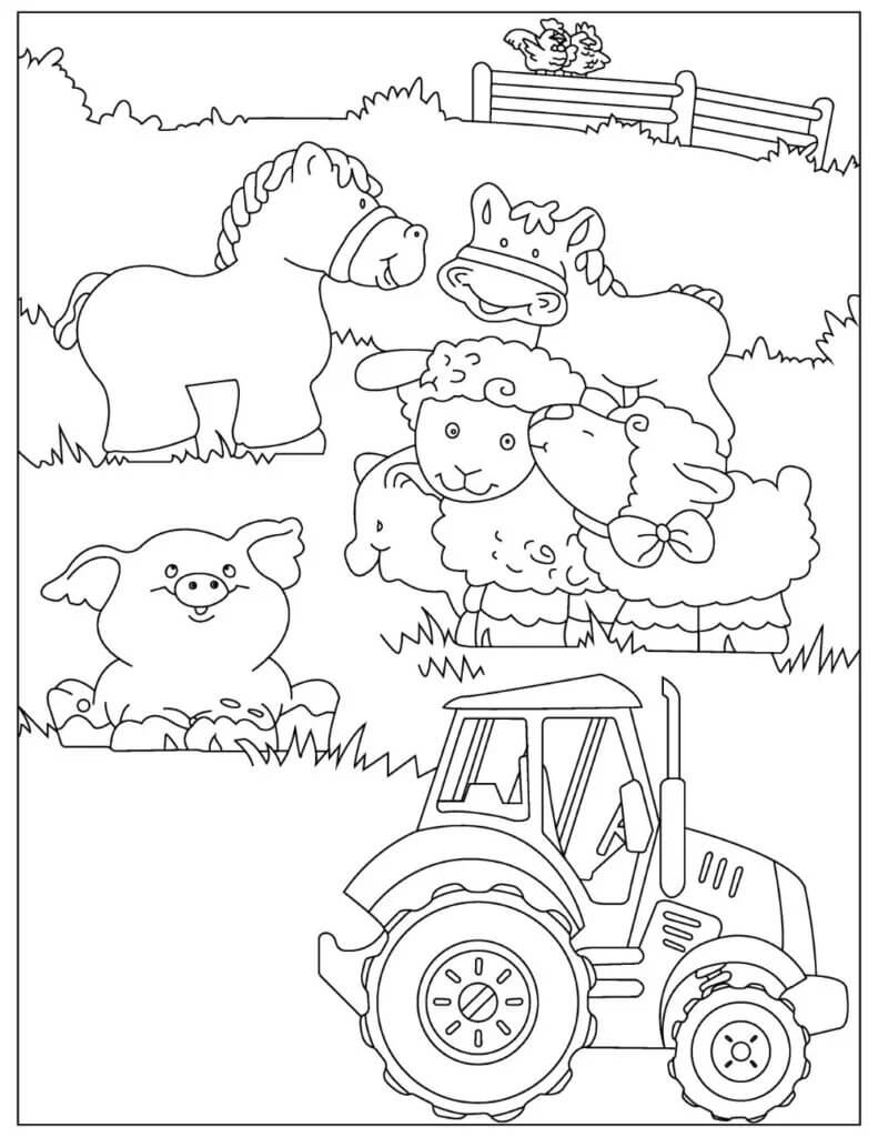 Animals with Truck