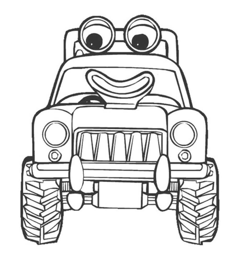 Cartoon Tractor