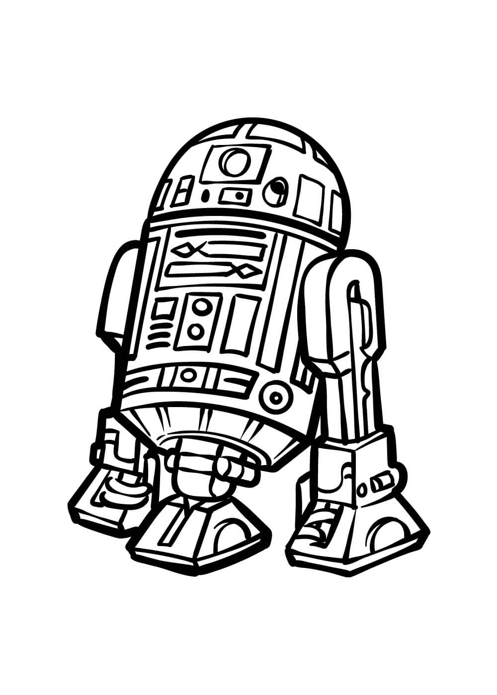 Drawing R2-D2