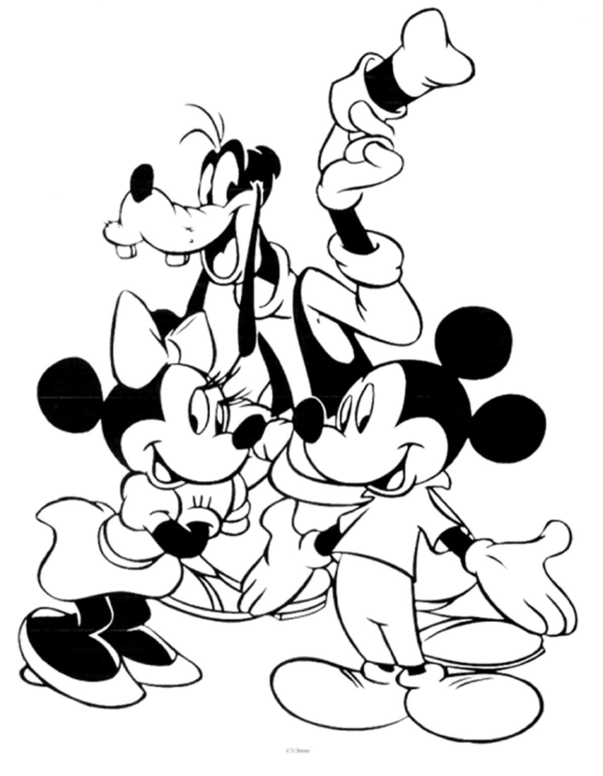 mickey mouse and friends