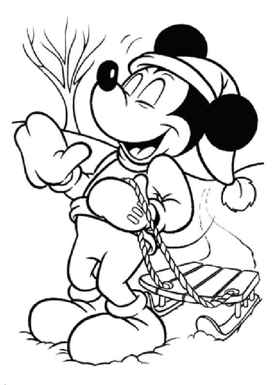 Minnie Mouse Sports Coloring Pages