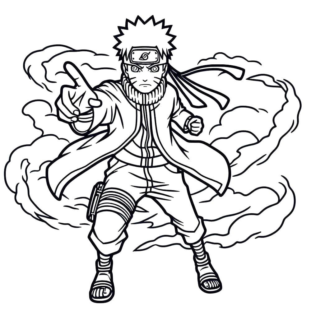 Naruto Coloring Pages Printable Pdf Infoupdate