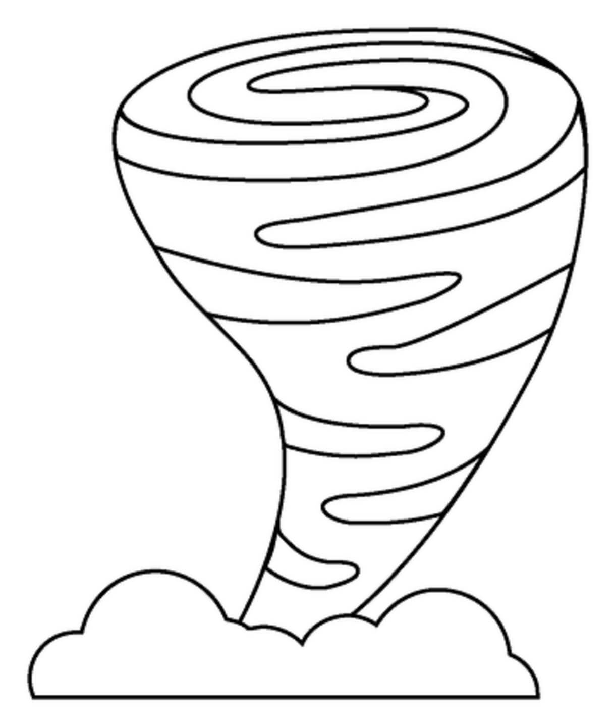 Tornado Emoji Coloring Page Download Print Or Color Online For Free