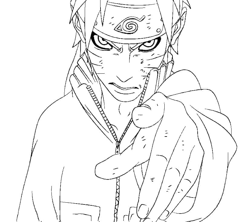 Naruto coloring pages - ColoringLib