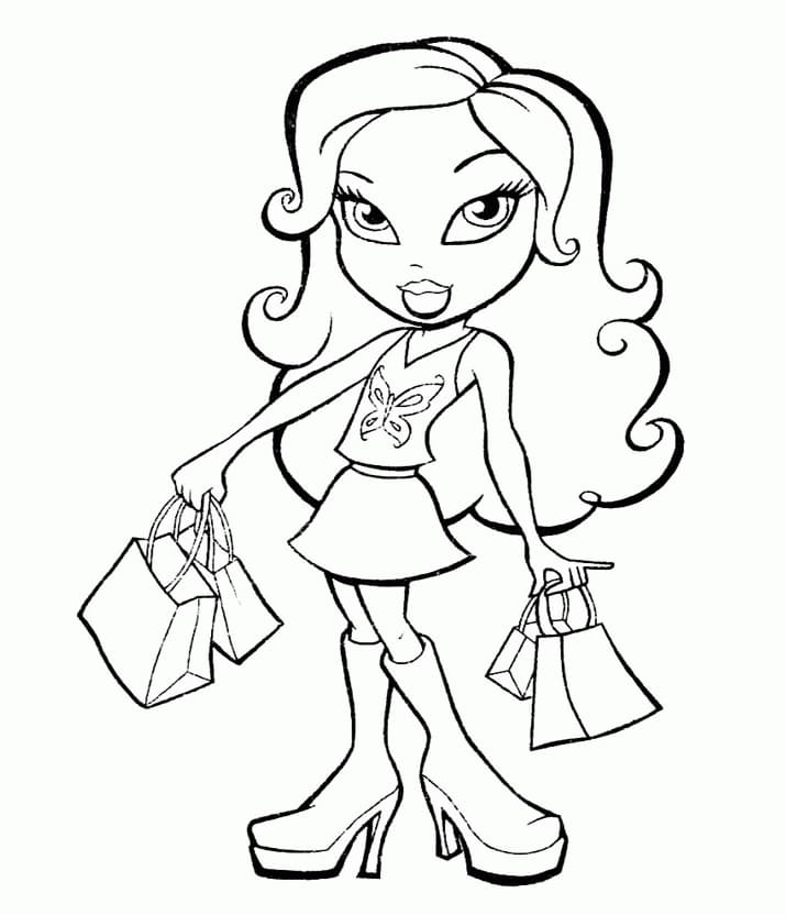 Chibi Sam coloring page