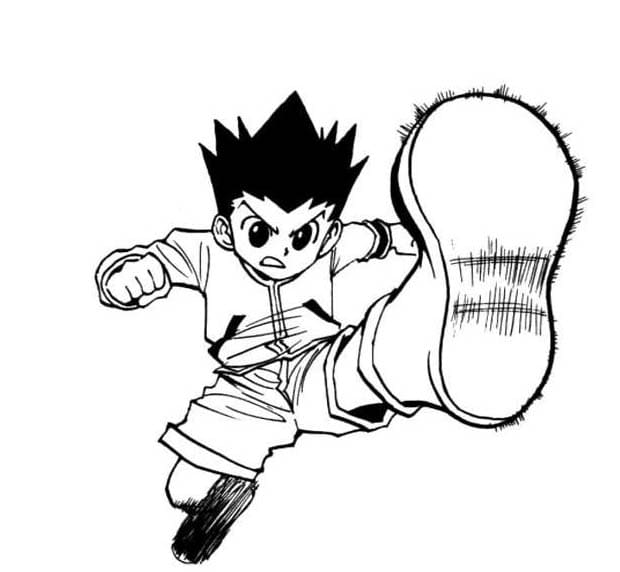 Gon Freecss Kick