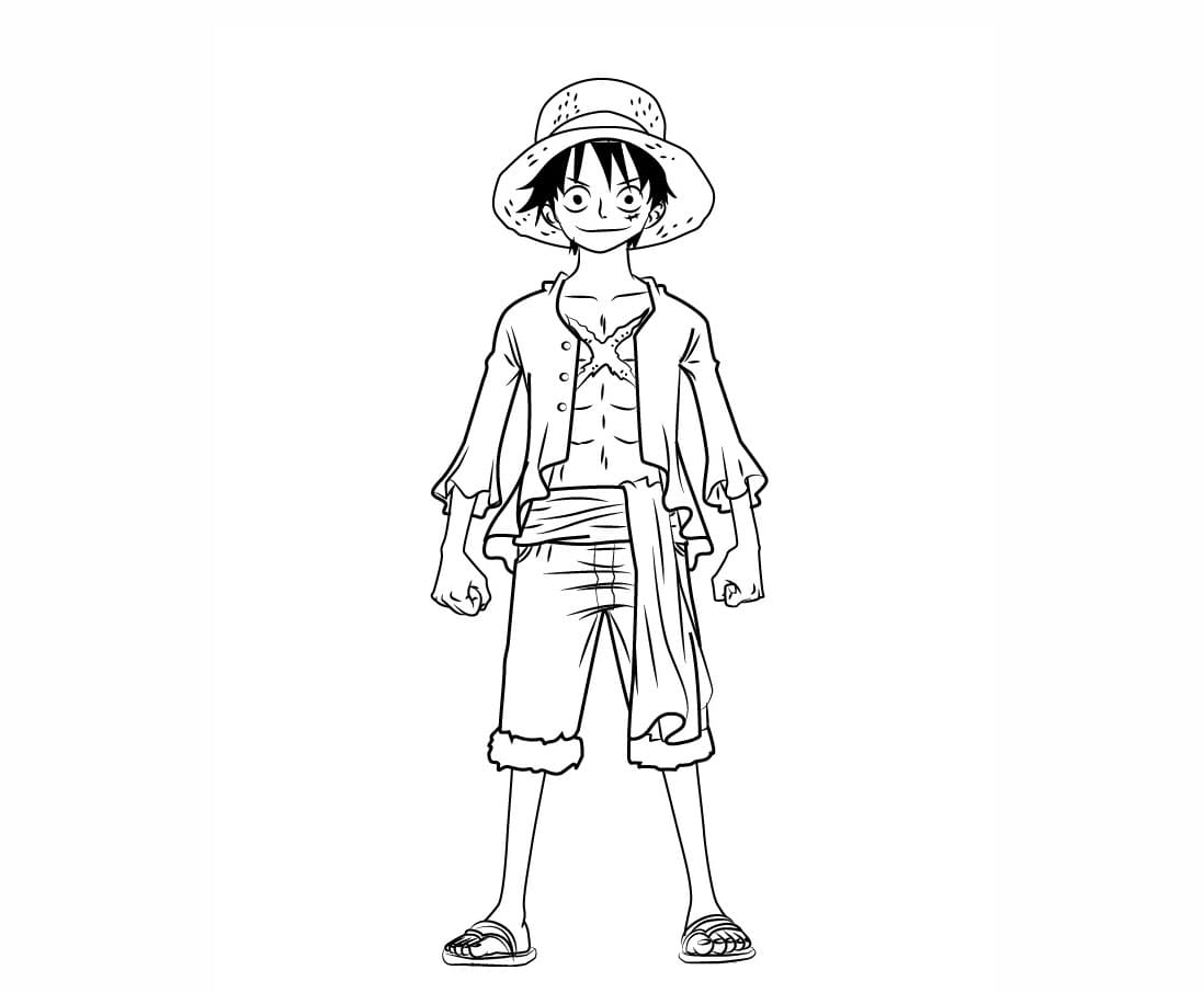 Good Luffy Coloring