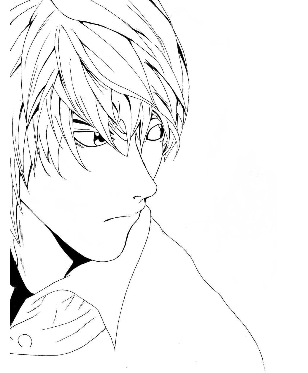 Light Yagami Pencil sketch | Fantasy Anime! Amino