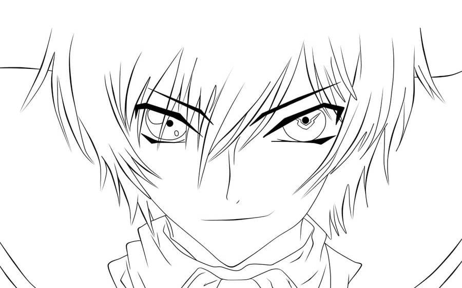 Printable Lelouch Lamperouge