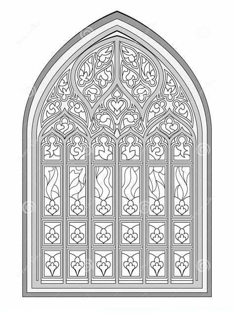 Free Print Window coloring page