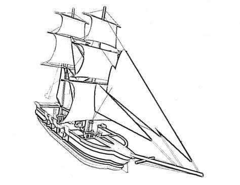 Free Ship outline