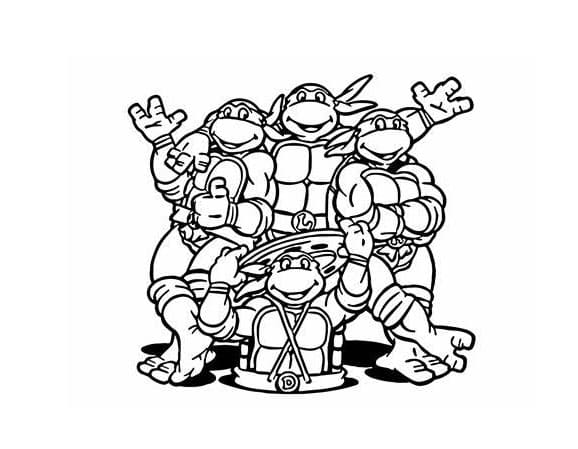 Lovely Ninja Turtles