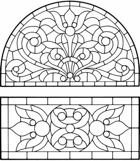 Texture Window Image coloring page