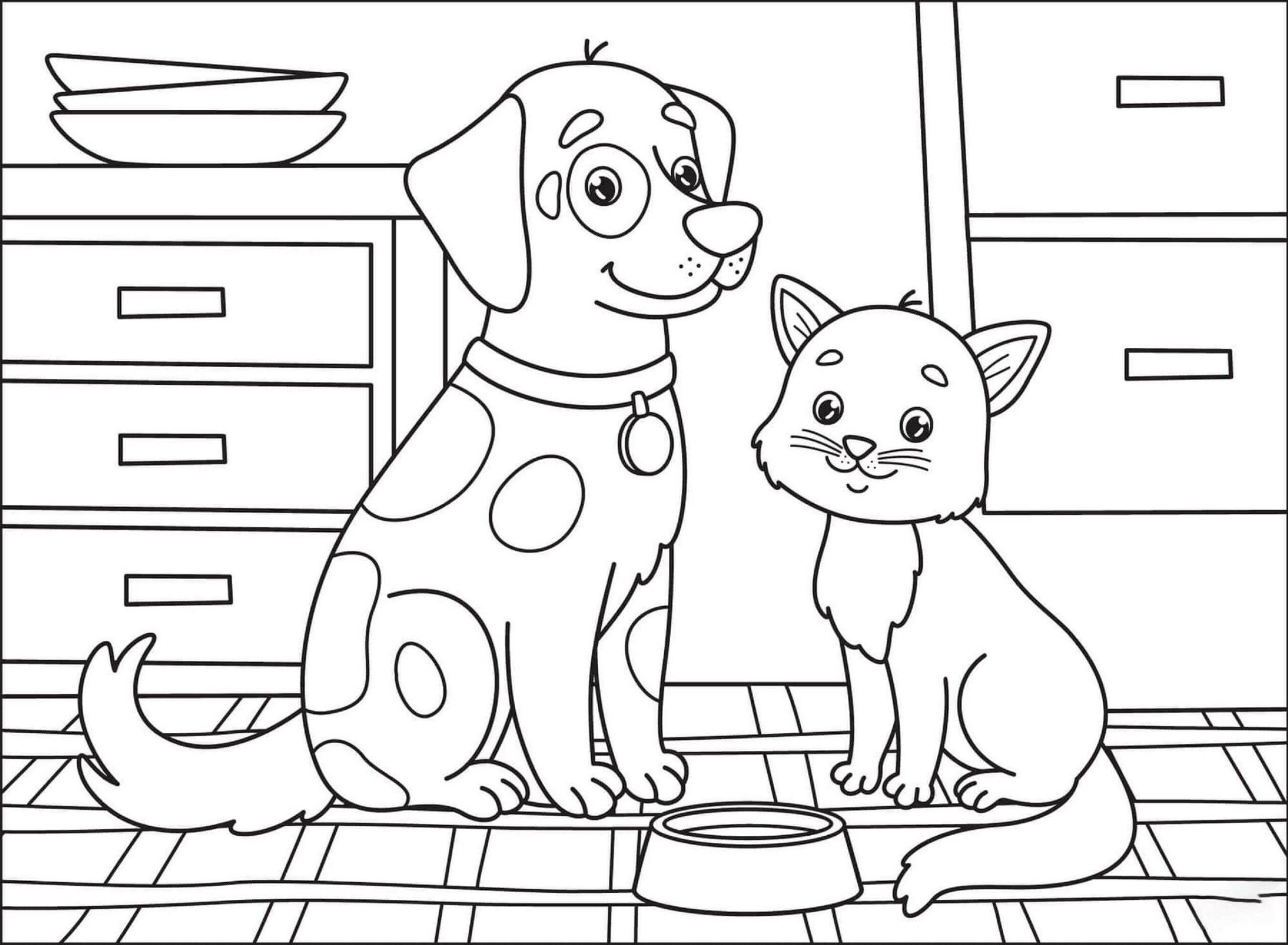 printable-coloring-pages-of-puppies-and-kittens