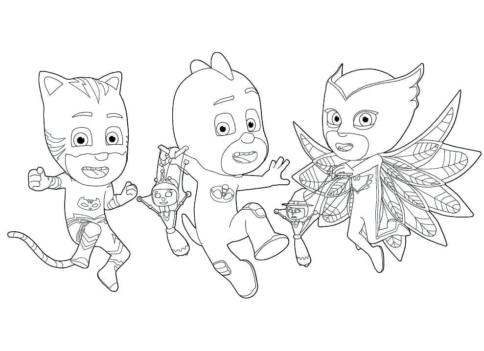 Characters from PJ Masks