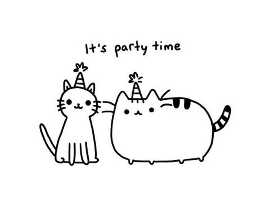 Party Time with Pusheen
