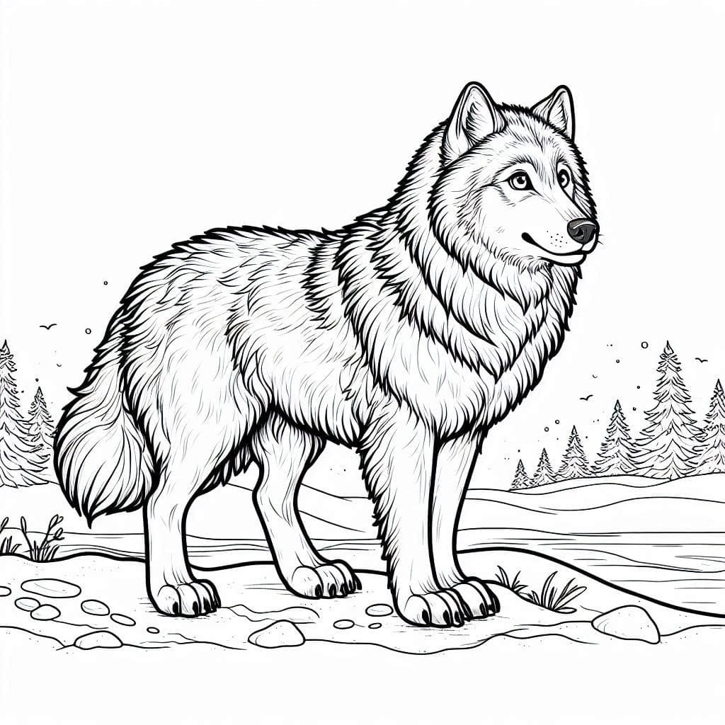 A Realistic Wolf