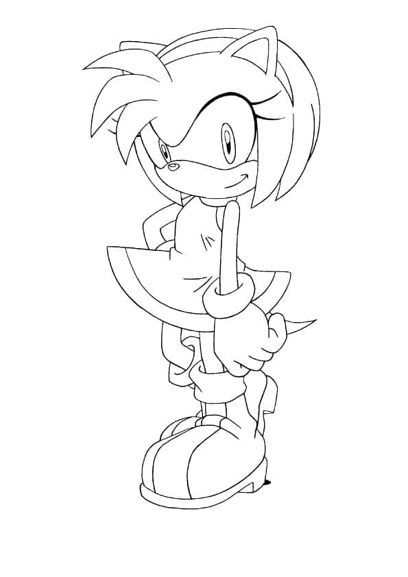 sonic the werehog coloring pages