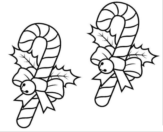 Candy Canes For Free Coloring Page Download Print Or Color Online For Free 