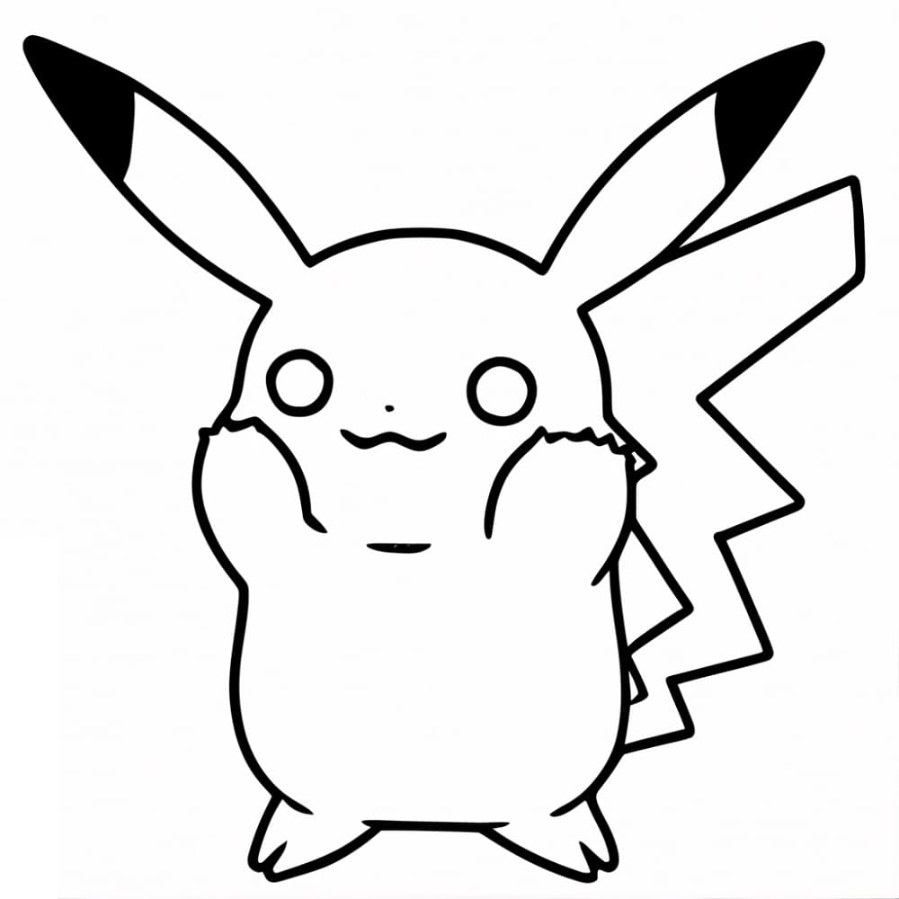 Cheerful Pikachu