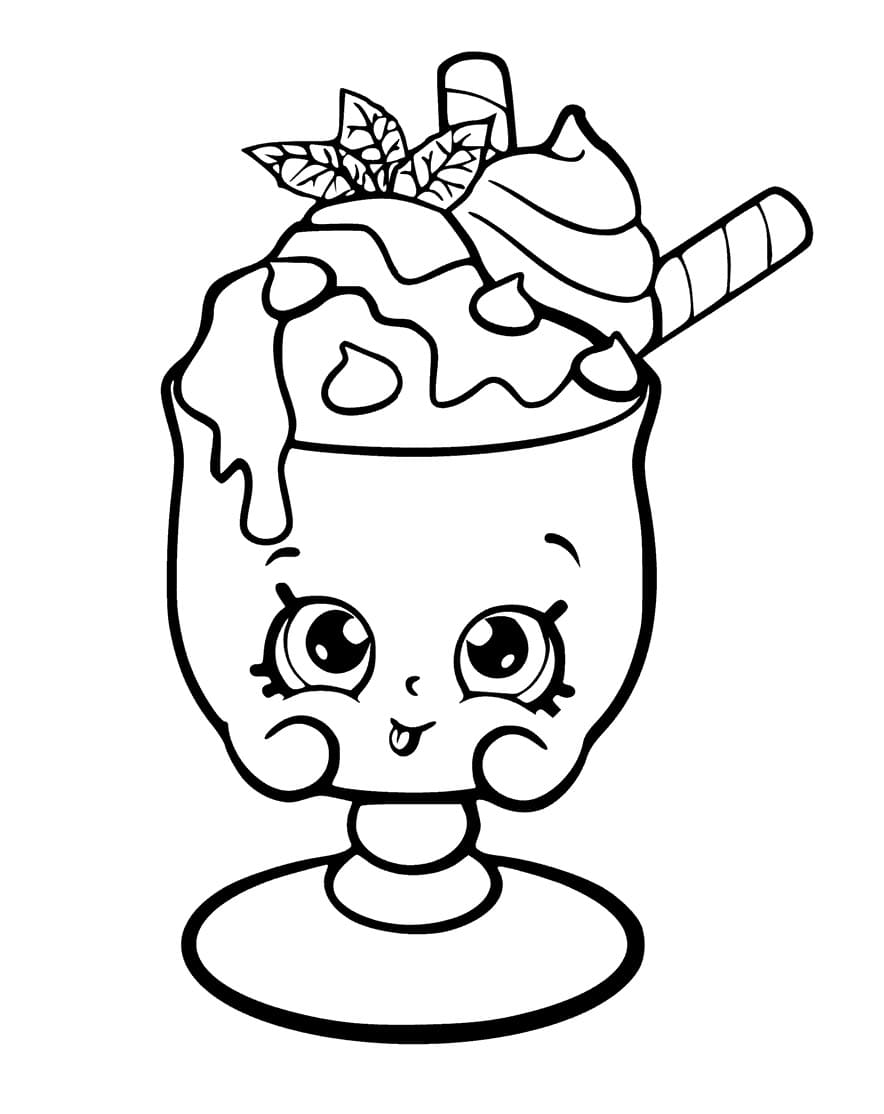 Choc Mint Charlie Shopkins Season 6 coloring page