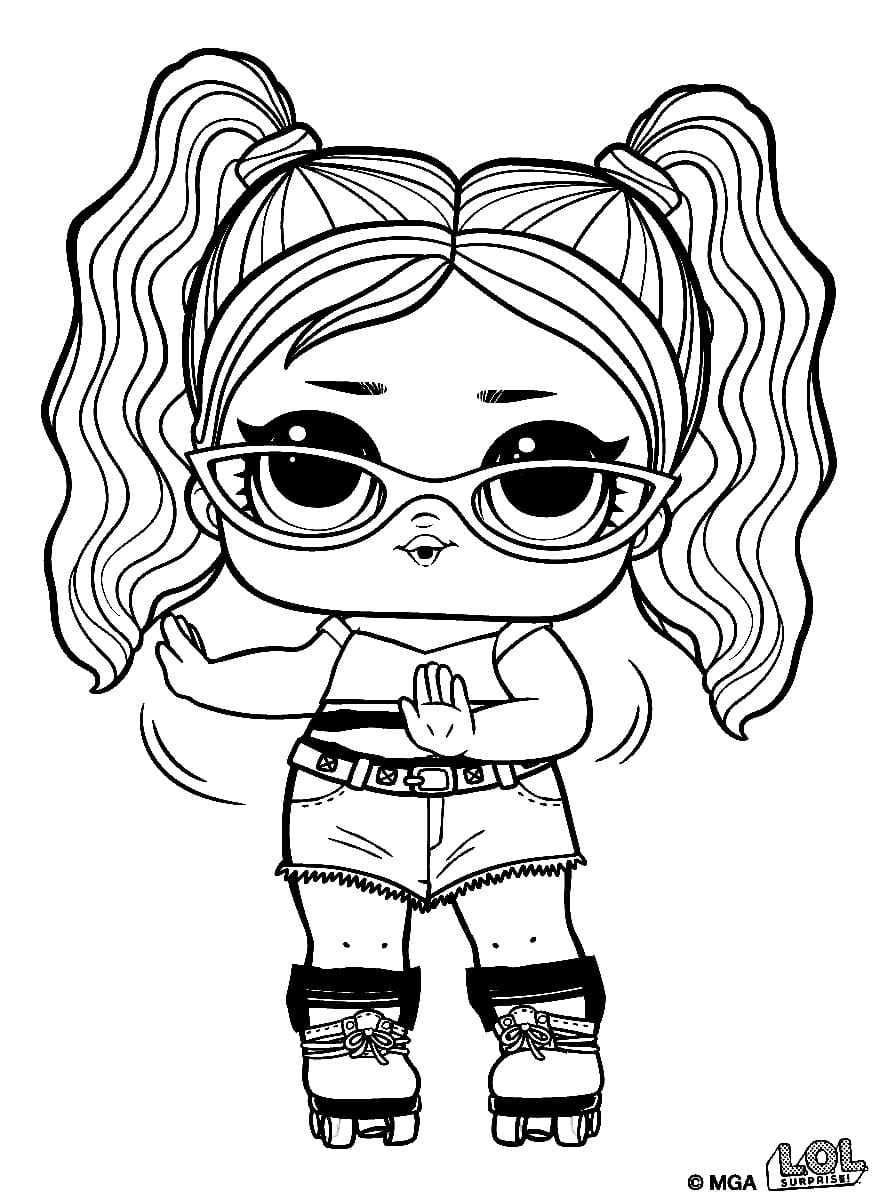 Cute Lol Surprise Doll Coloring Page Download Print Or Color Online