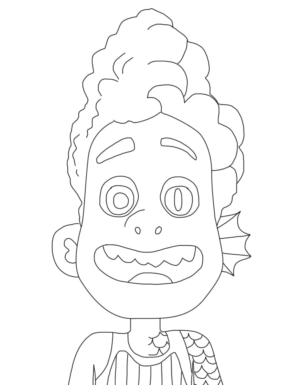 Disney Luca Alberto coloring page - Download, Print or Color Online for ...