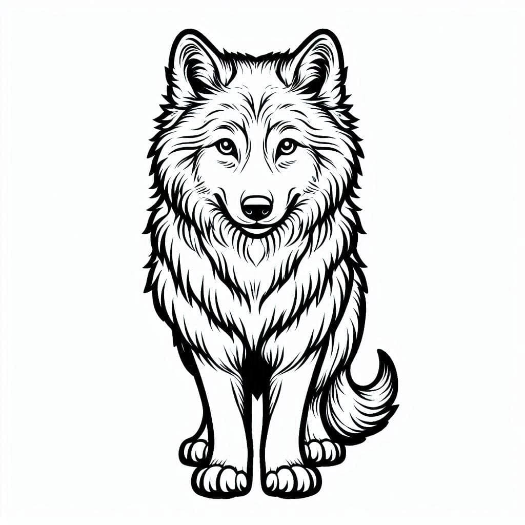 Free Printable Wolf